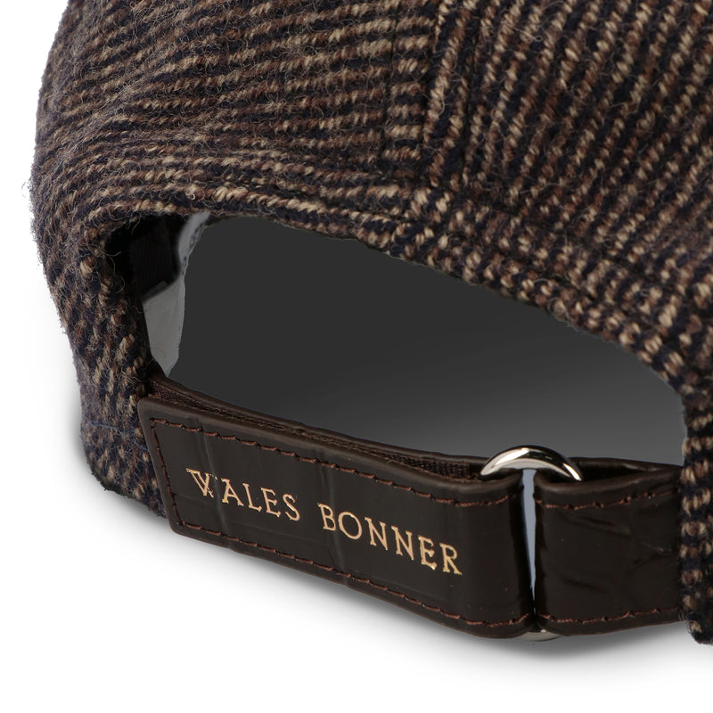 WALES BONNER（ウェールズボナー）/ ACCESSORIES（アクセサリー）/ GRACE WOOL CAP商品 / GREY MELANGE / BROWN