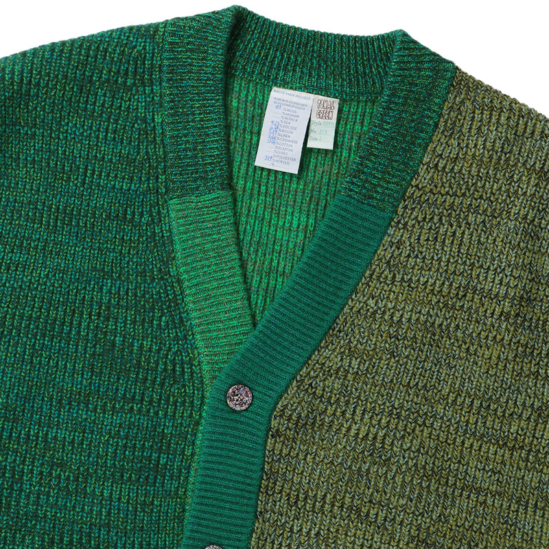 Waste Yarn Project（ウエスト ヤーン プロジェクト）/ TOPS（トップス）/ PATTI CARDIGAN TONAL GREEN Assorted 5商品 / GREEN Assorted 5
