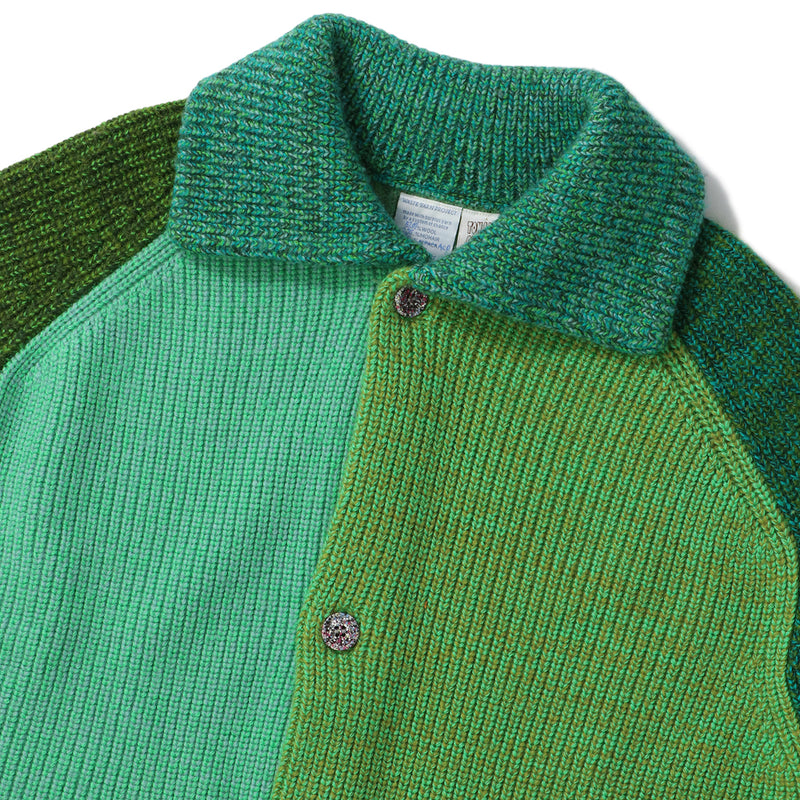 Waste Yarn Project（ウエスト ヤーン プロジェクト）/ TOPS（トップス）/ UNA JACKET TONAL GREEN Assorted 3商品 / GREEN Assorted 3