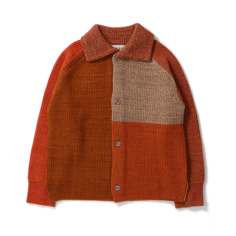 Waste Yarn Project（ウエスト ヤーン プロジェクト）/ TOPS（トップス）/ UNA JACKET TONAL BROWN Assorted 2商品 / BROWN Assorted 2
