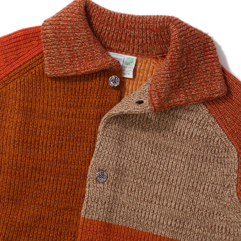Waste Yarn Project（ウエスト ヤーン プロジェクト）/ TOPS（トップス）/ UNA JACKET TONAL BROWN Assorted 2商品 / BROWN Assorted 2