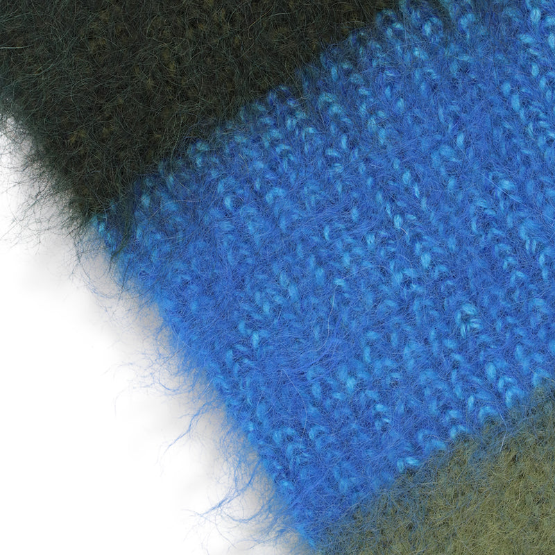 Waste Yarn Project（ウエスト ヤーン プロジェクト）/ ACCESSORIES（アクセサリー）/ ULF SCARF商品 / blue/green Assort 1