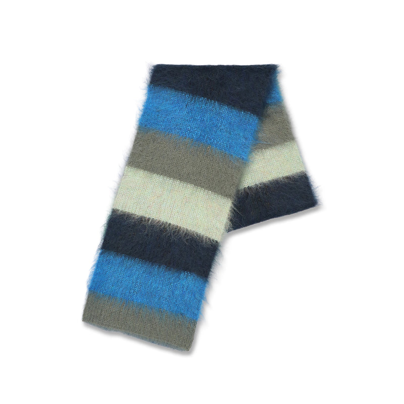 Waste Yarn Project（ウエスト ヤーン プロジェクト）/ ACCESSORIES（アクセサリー）/ ULF SCARF商品 / blue/green Assort 1