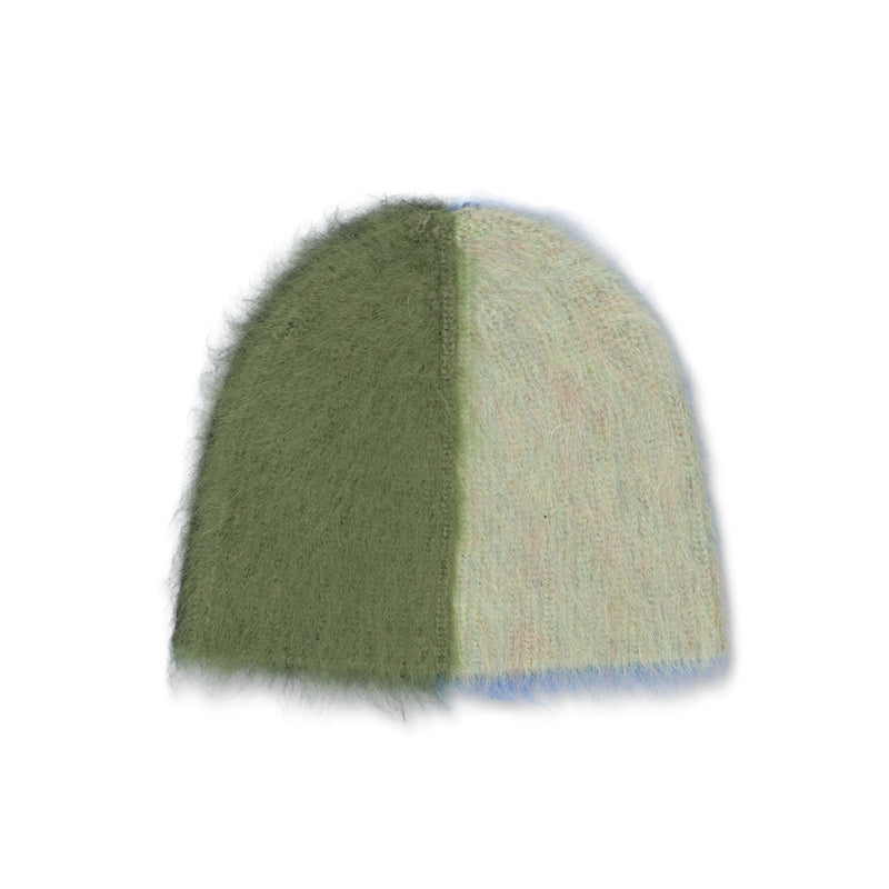 Waste Yarn Project（ウエスト ヤーン プロジェクト）/ ACCESSORIES（アクセサリー）/ YAYA BRUSHED BEANIE商品 / blue/green Assort 1