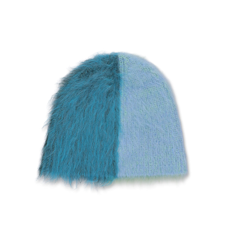 Waste Yarn Project（ウエスト ヤーン プロジェクト）/ ACCESSORIES（アクセサリー）/ YAYA BRUSHED BEANIE商品 / blue/green Assort 1
