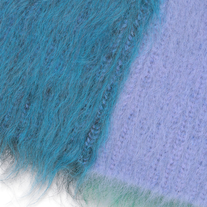 Waste Yarn Project（ウエスト ヤーン プロジェクト）/ ACCESSORIES（アクセサリー）/ YAYA BRUSHED BEANIE商品 / blue/green Assort 1