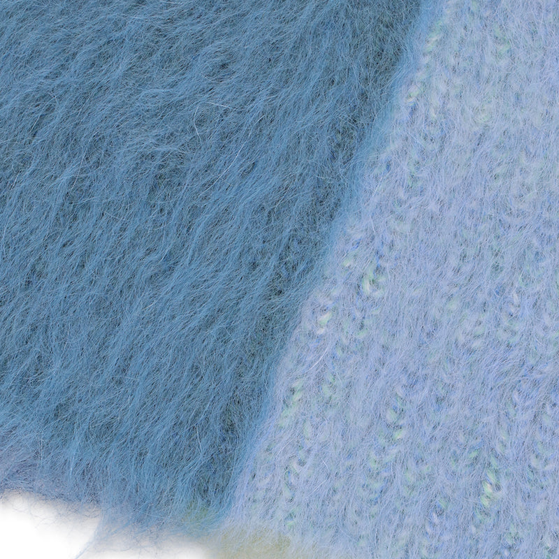 Waste Yarn Project（ウエスト ヤーン プロジェクト）/ ACCESSORIES（アクセサリー）/ YAYA BRUSHED BEANIE商品 / blue/green Assort 1