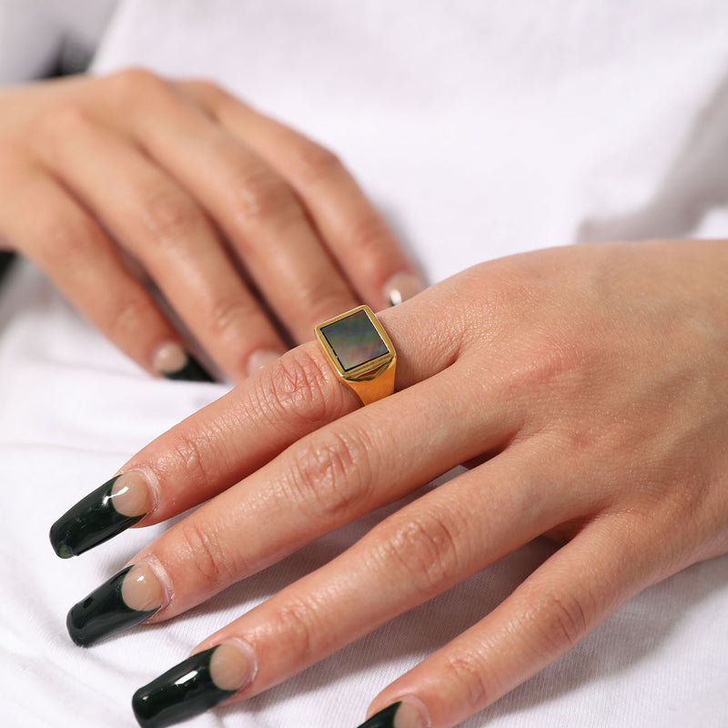 KNOWHOW（ノウハウ）/ ACCESSORIES（アクセサリー）/ Square Ring商品 / 18KGP