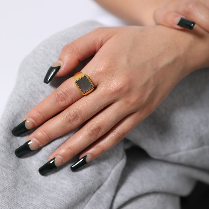 KNOWHOW（ノウハウ）/ ACCESSORIES（アクセサリー）/ Square Ring商品 / 18KGP