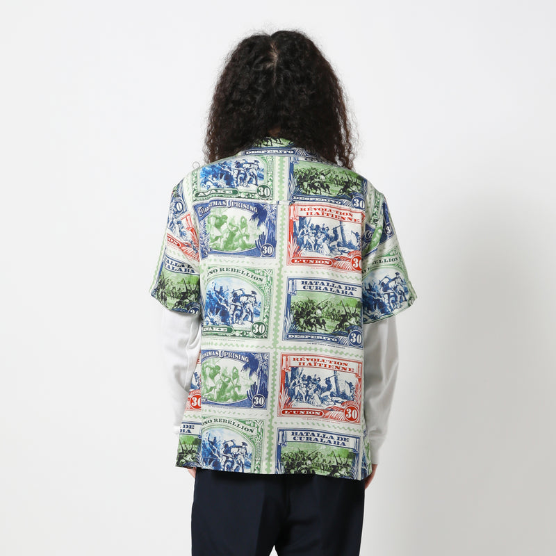AWAKE NY(アウェイクニューヨーク)｜REVOLUTION CAMP COLLAR SHIRT(レボリューションキャンプカラーシャツ)｜【公式通販 UNIONT TOKYO】｜ユニオントーキョー