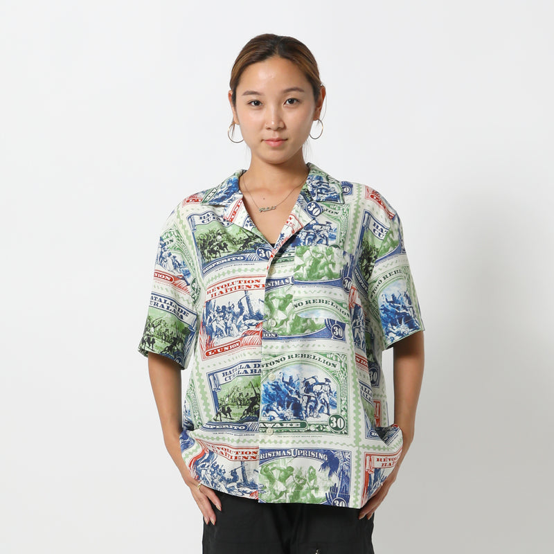 AWAKE NY(アウェイクニューヨーク)｜REVOLUTION CAMP COLLAR SHIRT(レボリューションキャンプカラーシャツ)｜【公式通販 UNIONT TOKYO】｜ユニオントーキョー