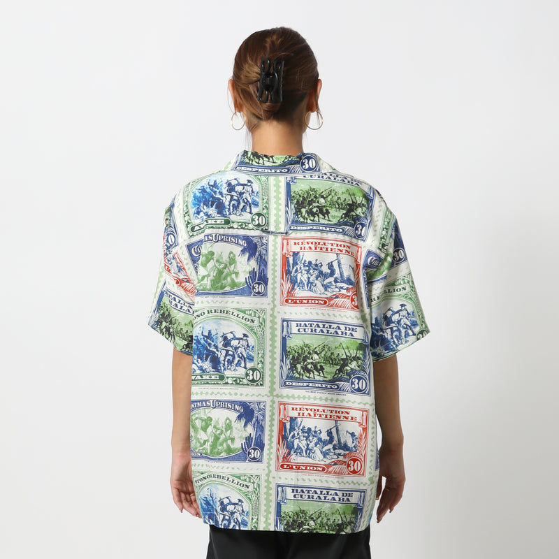 AWAKE NY(アウェイクニューヨーク)｜REVOLUTION CAMP COLLAR SHIRT(レボリューションキャンプカラーシャツ)｜【公式通販 UNIONT TOKYO】｜ユニオントーキョー