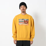 SUPERVSN STUDIOS(スーパーヴィジョンストゥディオス)｜TJ X SUPERVSN CREWNECK PRINT(トミージーンズスーパービジョンクルーネックプリント)｜【公式通販 UNION TOKYO】｜ユニオントーキョー