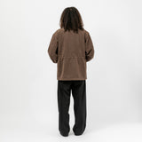 Synthetic Leather Field Jacket