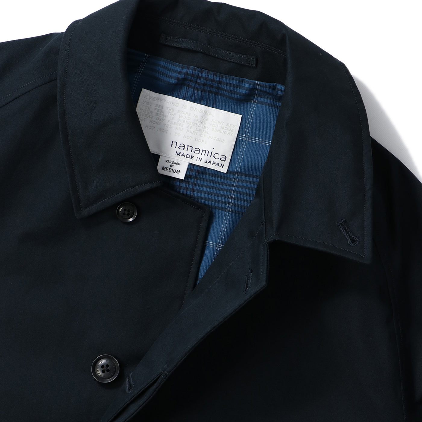 2L COTTON GORE-TEX BALMACAAN COAT｜NANAMICA｜OUTER（アウター