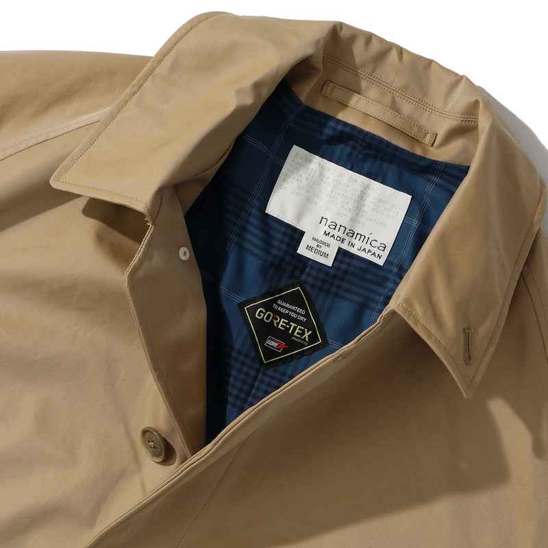 nanamica(ナナミカ)｜GORE-TEX Balmacaan Coat(ゴアテックスバルマカーンコート)｜【公式通販 UNIONT TOKYO】｜ユニオントーキョー
