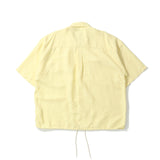 nanamica(ナナミカ)｜Open Collar Cupra Hemp S/S Shirt(オープンカラー キュプラヘンプショートスリーブシャツ)｜【公式通販 UNION TOKYO】｜ユニオントーキョー