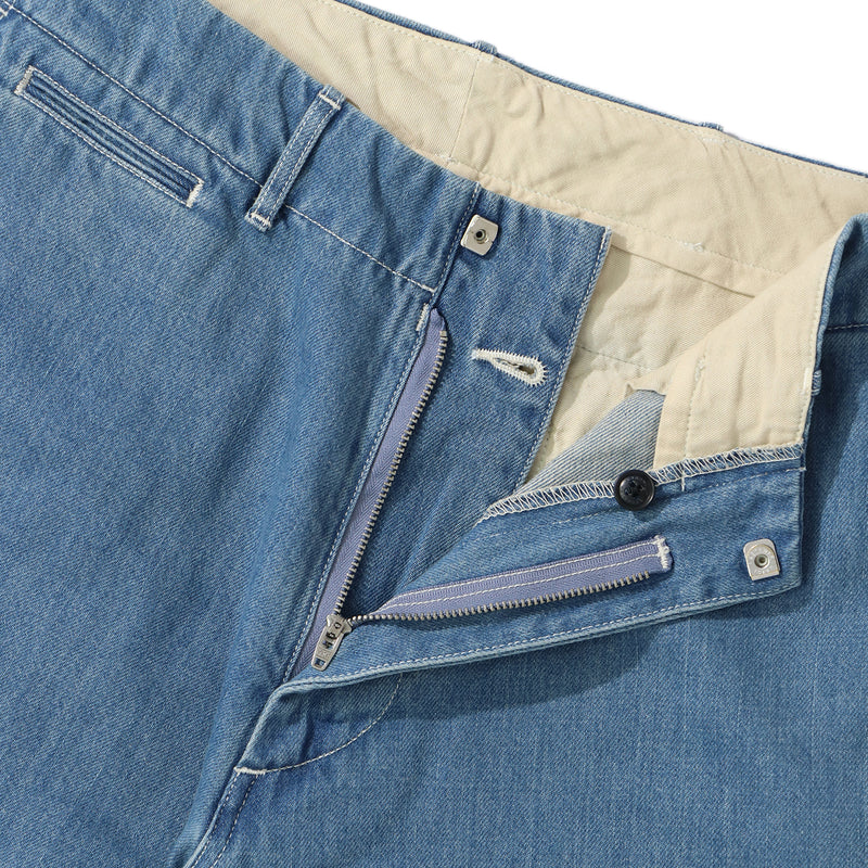 nanamica（ナナミカ）/ BOTTOMS（ボトムス）/ Wide Denim Pants商品 / Indigo Bleach