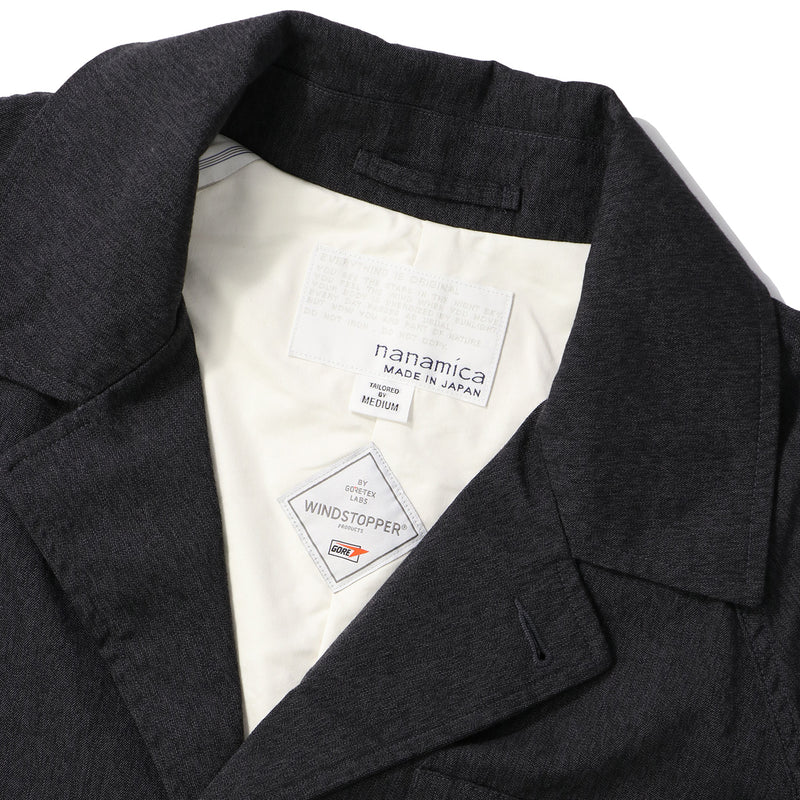 nanamica（ナナミカ）/ OUTER（アウター）/ WINDSTOPPER Single Breasted Coat商品 / Charcoal