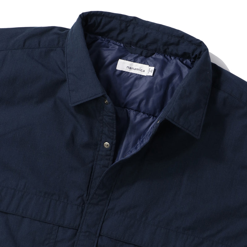 nanamica（ナナミカ）/ OUTER（アウター）/ Insulation Shirt Jacket商品 / Sax
