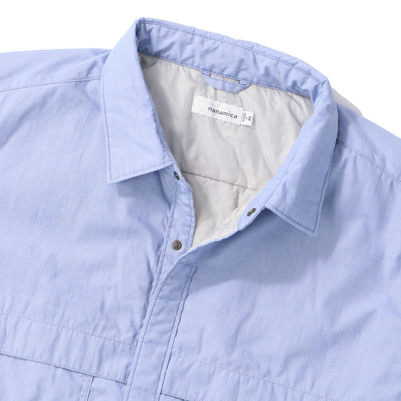 nanamica（ナナミカ）/ OUTER（アウター）/ Insulation Shirt Jacket商品 / Sax