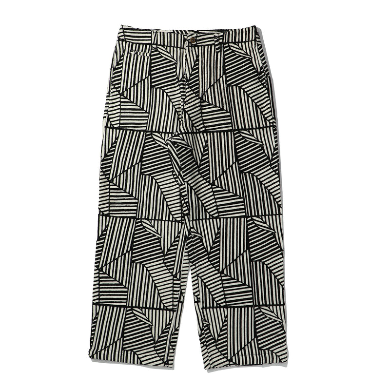 niche(ニッチ)｜Random Stripe Flat Front Pants(ランダムストライプフラットフロントパンツ)｜【公式通販 UNIONT TOKYO】｜ユニオントーキョー