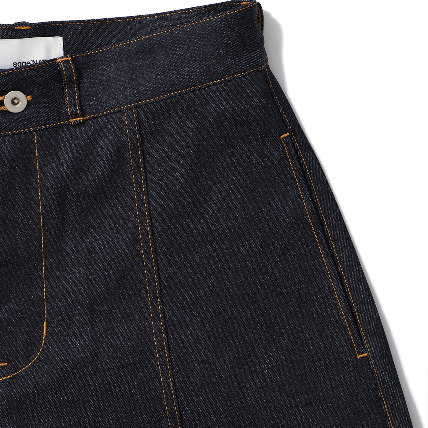 sage NATION(セイジネーション)｜WELT SHORTS RAW DENIM