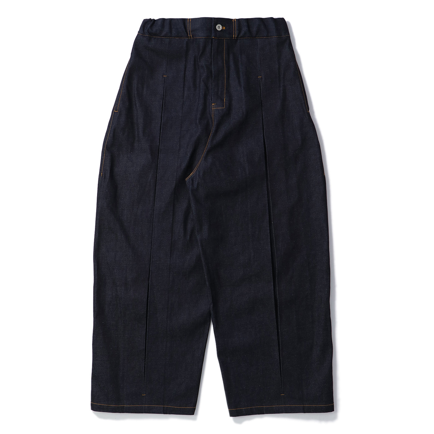 BOX PLEAT TROUSER DENIM｜SAGE NATION｜BOTTOMS（ボトムス