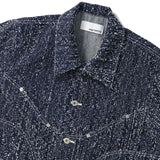 sage NATION(セイジネーション)｜DENIM JIJI JACKET INDIGO SNOW(デニムジジジャケットインディゴスノー)｜【公式通販 UNION TOKYO】｜ユニオントーキョー