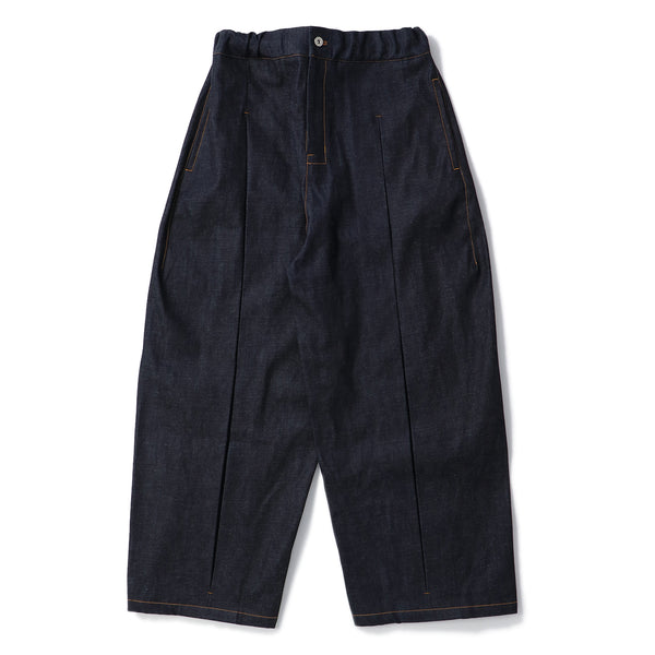 BOX PLEAT TROUSER RAW DENIM｜SAGE NATION｜BOTTOMS（ボトムス