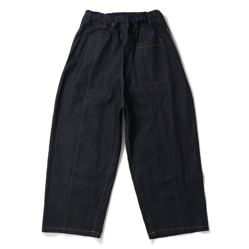 BOX PLEAT TROUSER RAW DENIM｜SAGE NATION｜BOTTOMS（ボトムス