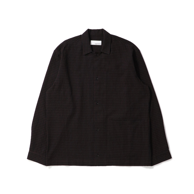 sage NATION（セイジネーション）/ TOPS（トップス）/ SIESTA SHIRT商品 / MOCHA GINGHAM CHECK