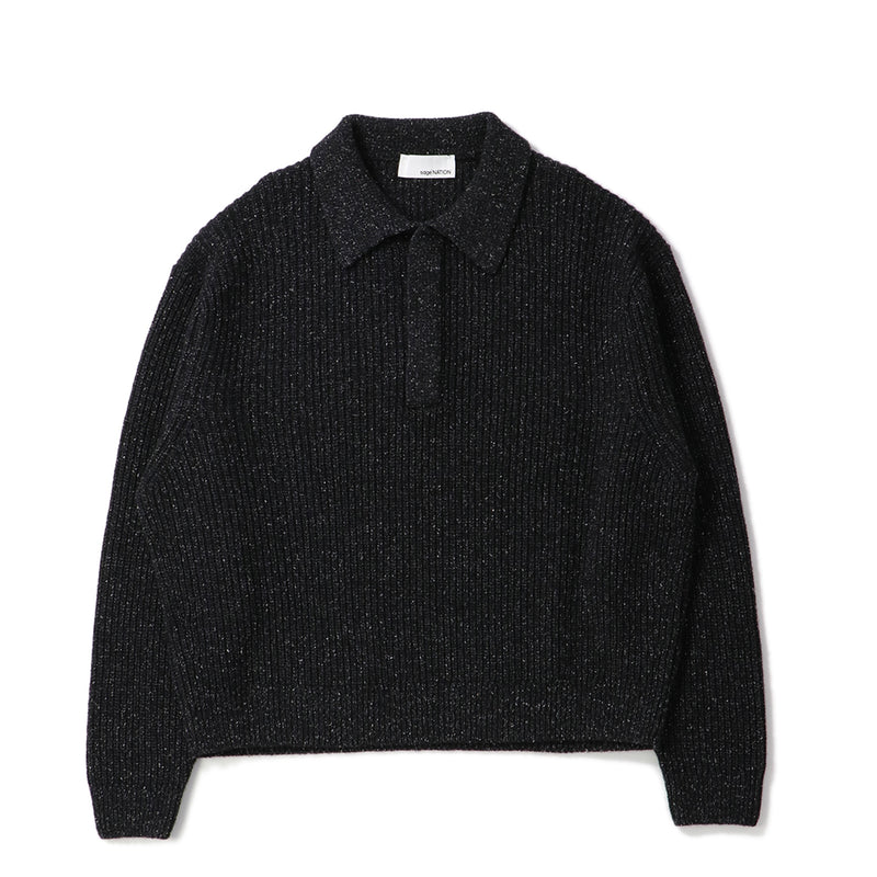 sage NATION（セイジネーション）/ TOPS（トップス）/ POLO商品 / SPECKLED CHARCOAL