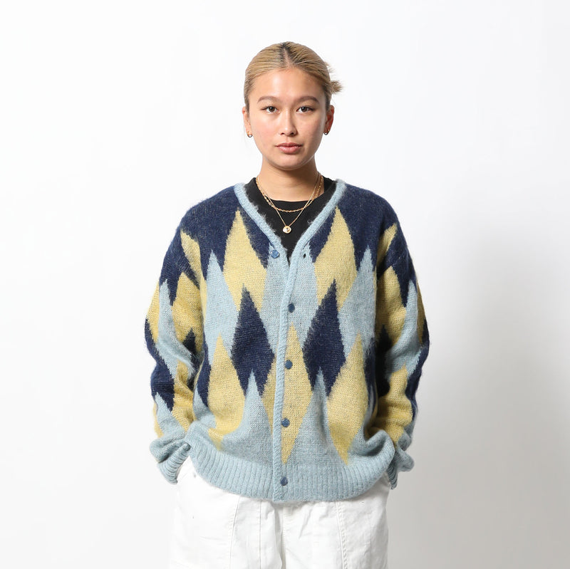 UNION x NEEDLES Mohair Cardigan - Diamond