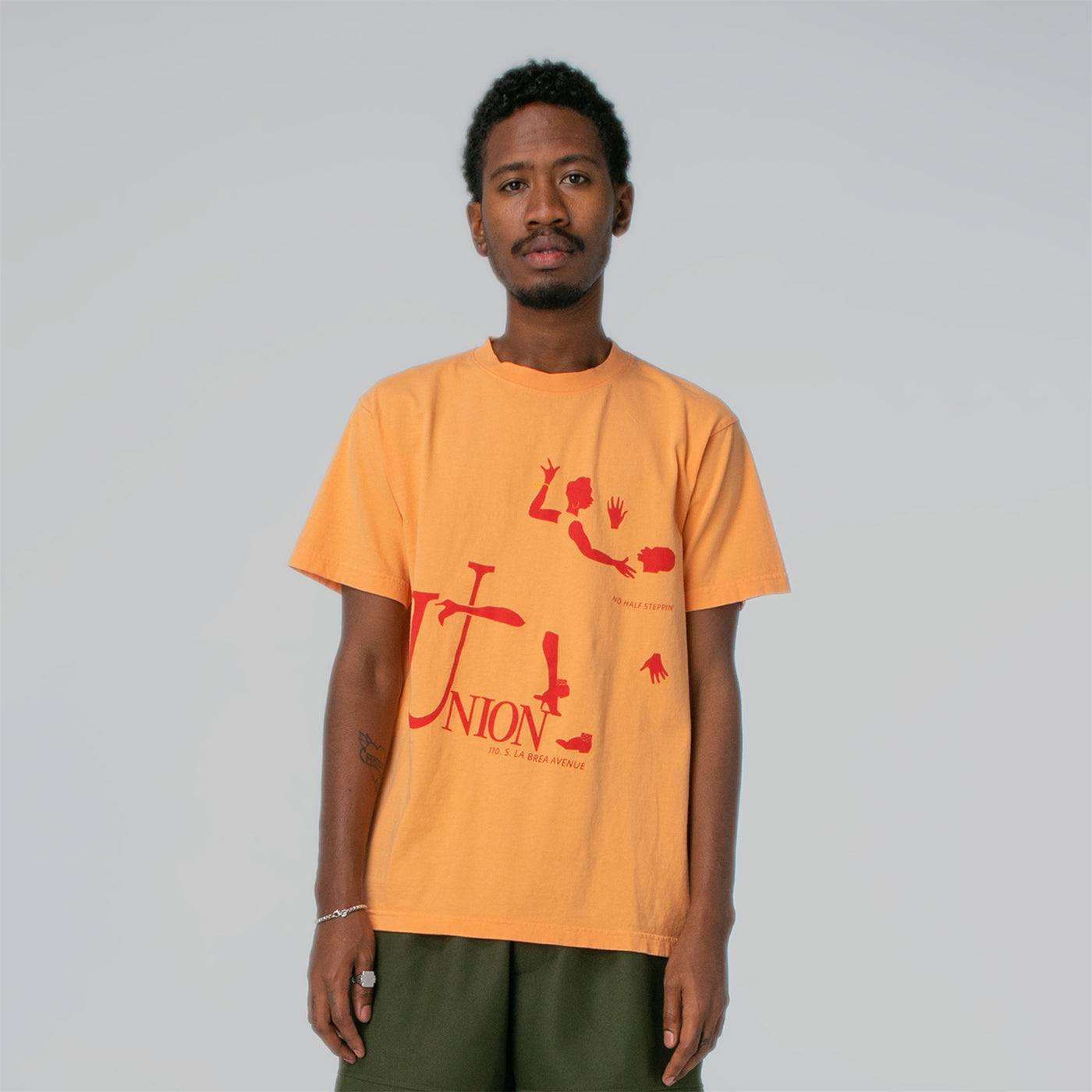 NO HALF STEPPING TEE｜UNION ORIGINAL｜TOPS（トップス