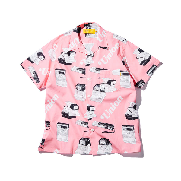 スナップショット UNION ORIGINAL(ユニオンオリジナル)｜SNAPSHOT WOVEN S/S SHIRT