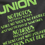 UNION ORIGINAL(ユニオンオリジナル)｜RULES TEE(ルールズティー)｜【公式通販 UNIONT TOKYO】｜ユニオントーキョー