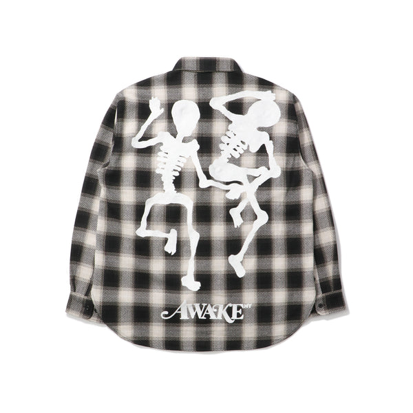 AWAKE NY(アウェイクニューヨーク)｜END AND BEGINNING EMBROIDERED FLANNEL(エンドアンドビギニングエンブロイダードフランネル)｜【公式通販 UNIONT TOKYO】｜ユニオントーキョー