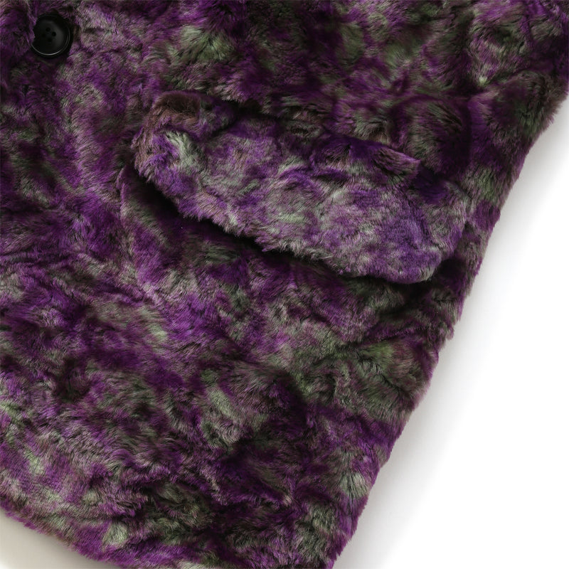 NEEDLES(ニードルズ)｜SC Car Coat - Faux Fur / Uneven Printed(CSカーコートフォウファーウーブンプリンテッド)｜【公式通販 UNIONT TOKYO】｜ユニオントーキョー