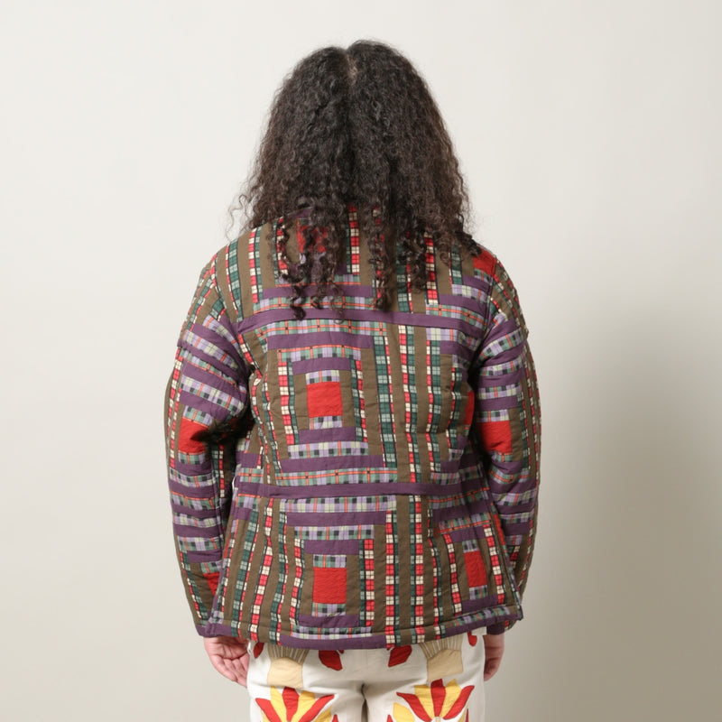 BODE(ボーディー)｜PLAID LOG CABIN QUILT JACKET(プレイドログキャビンキルトジャケット)｜【公式通販 UNIONT TOKYO】｜ユニオントーキョー