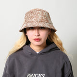 BRICKS & WOOD(ブリックスアンドウッド)｜FLOWER BUCKET HAT  CRIMSON(フラワーバケットハット クリムゾン)｜【公式通販 UNIONT TOKYO】｜ユニオントーキョー