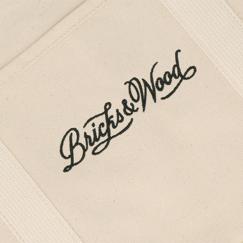 BRICKS & WOOD(ブリックスアンドウッド)｜JUMBO LOGO HEAVY CANVAS BOAT TOTE(ジャンボロゴヘヴィキャンバスボートトート)｜【公式通販 UNIONT TOKYO】｜ユニオントーキョー