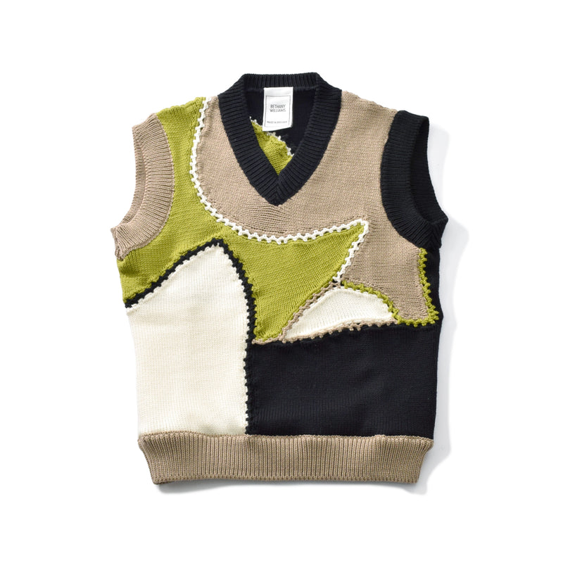 Bethany Williams(ベサニーウィリアムズ)｜Our team Knitted Vest(アワーティームニッテッドベスト)｜【公式通販 UNIONT TOKYO】｜ユニオントーキョー