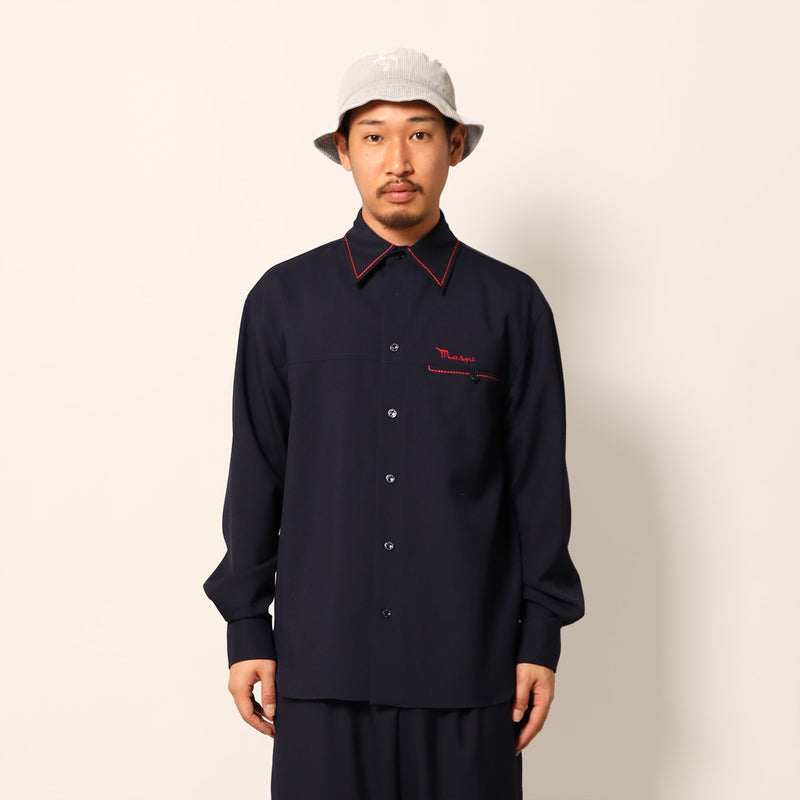 SHIRT BLUBLACK