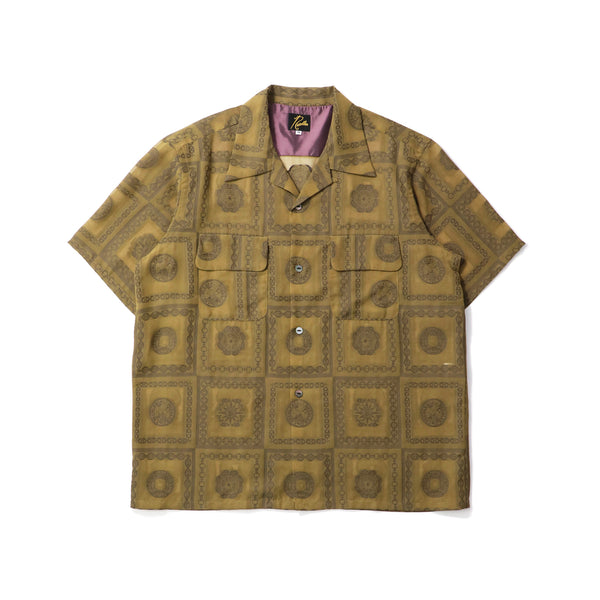 NEEDLES(ニードルズ)｜S/S Classic Shirt - PE/R Chain Border Jq(SSクラシックシャツ PE/RチェーンボーダーJq)｜【公式通販 UNION TOKYO】｜ユニオントーキョー