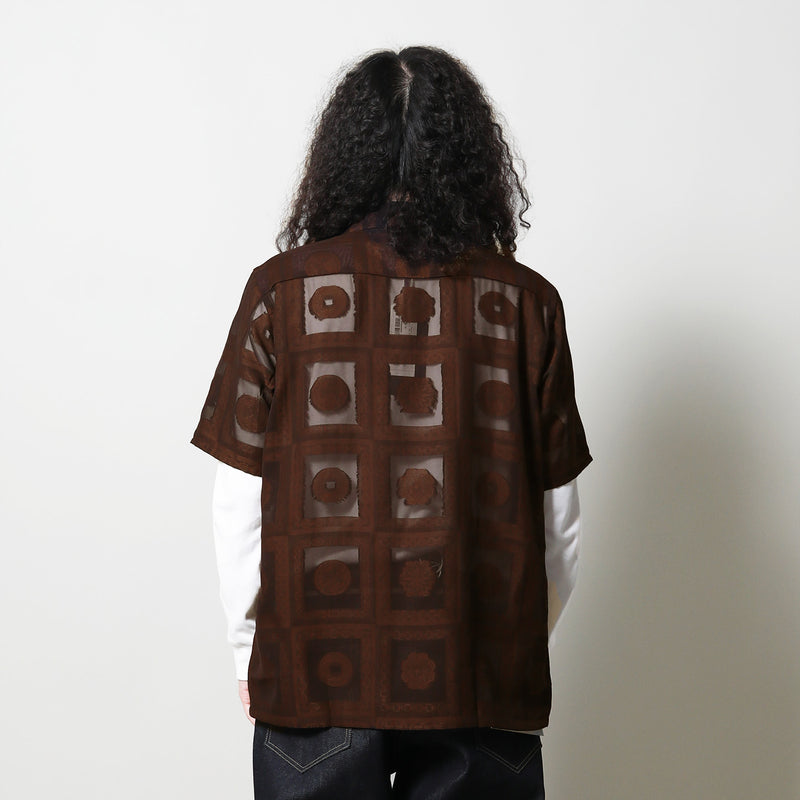 S/S Classic Shirt - PE/R Chain Border Jq