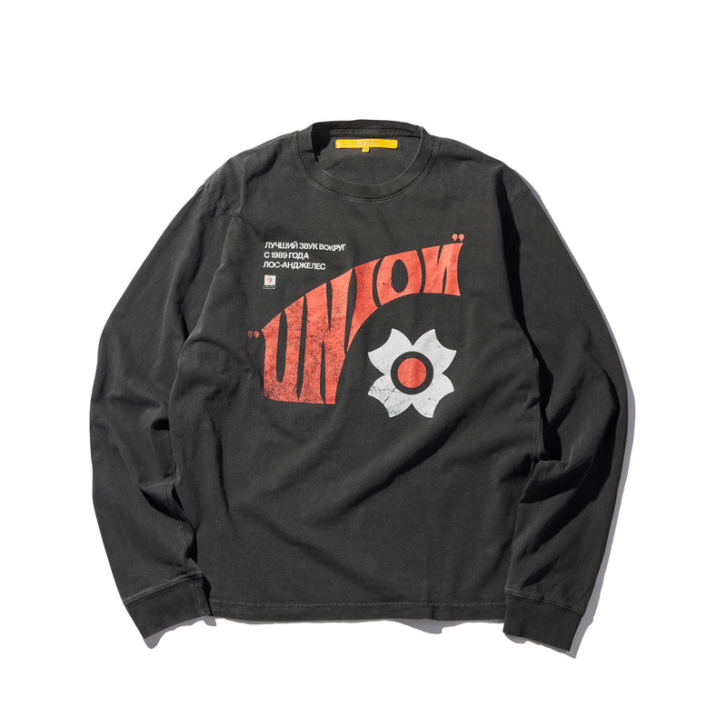 UNION ORIGINAL(ユニオンオリジナル)｜CYRILLIC  L/S TEE(シリリックLSティー)｜【公式通販 UNION TOKYO】｜ユニオントーキョー