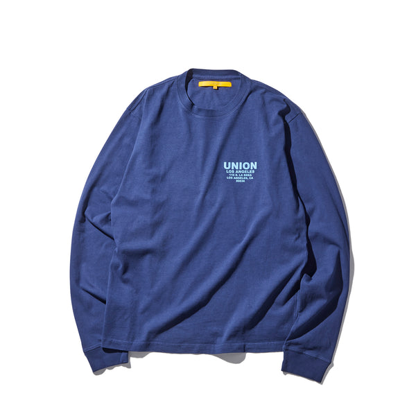 UNION ORIGINAL(ユニオンオリジナル)｜SHOP L/S  REACTIVE DYE TEE(ショップLSリアクティブダイティー)｜【公式通販 UNION TOKYO】｜ユニオントーキョー