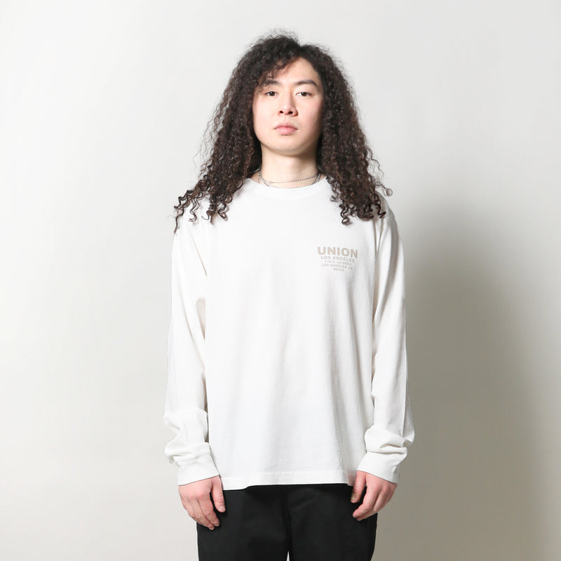 UNION ORIGINAL SHOP L/S REACTIVE DYE TEE ユニオン ロンT-