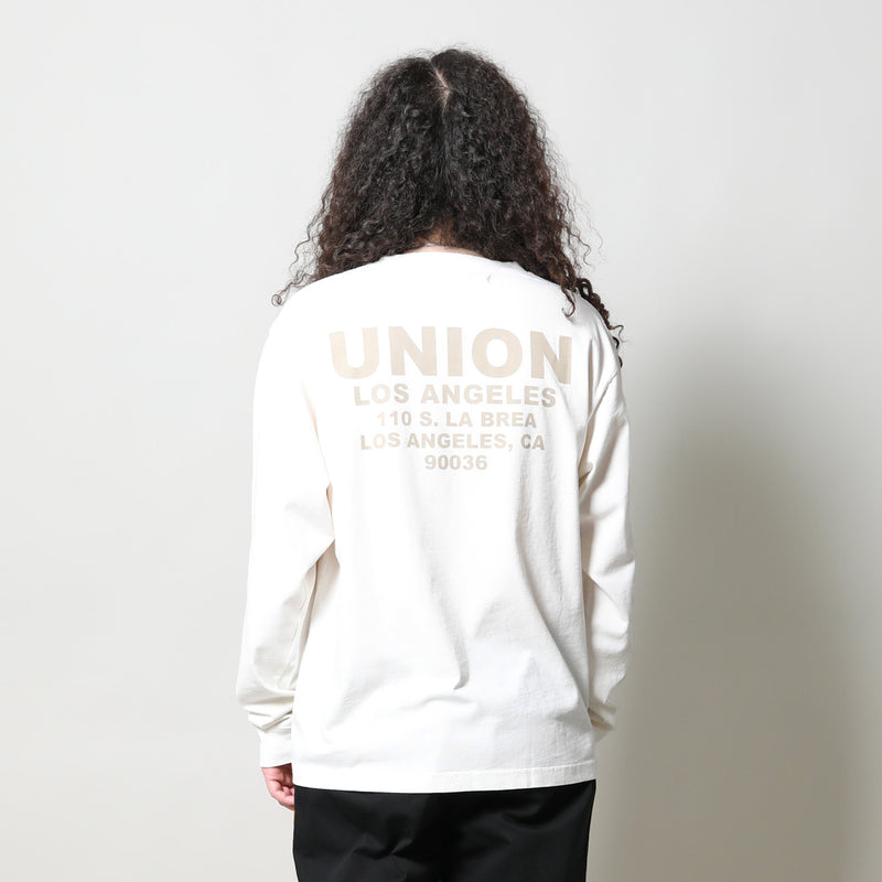 UNION ORIGINAL(ユニオンオリジナル)｜SHOP L/S REACTIVE DYE TEE(ショップLSリアクティブダイティー)｜【公式通販 UNIONT TOKYO】｜ユニオントーキョー